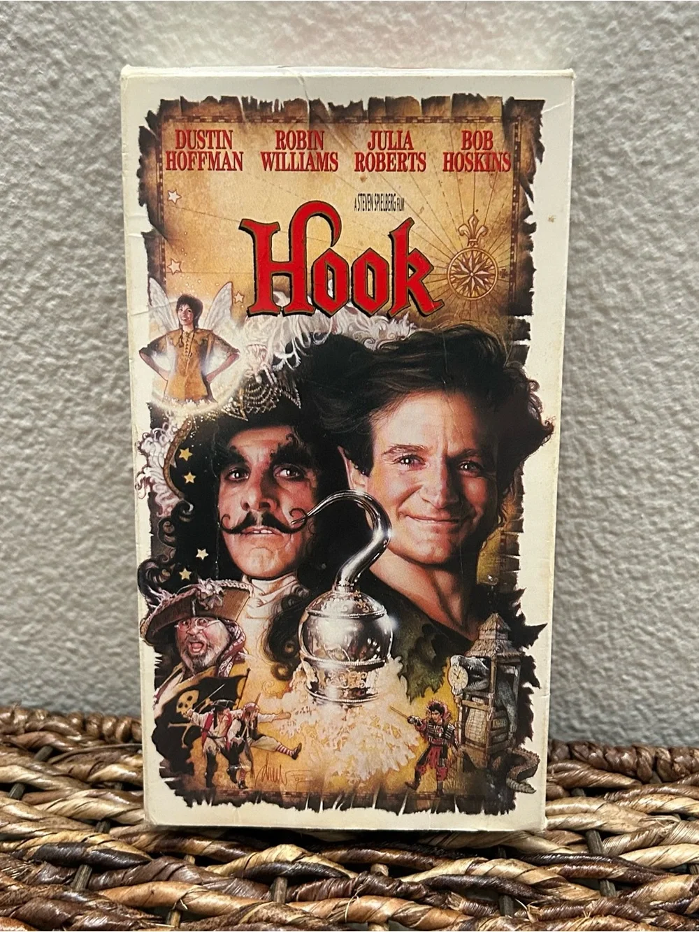 Hook Columbia VHS 1992 Robin Williams Julia Roberts Dustin Hoffman